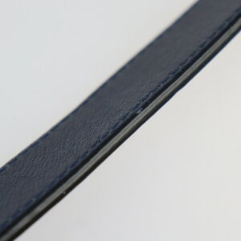 Christian Louboutin Calfskin Messenger Passage Navy Bag Blue Shoulder - Picture 7 of 9